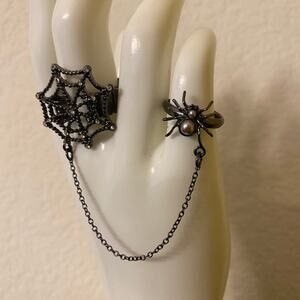 Spider & Web Connected Double Rings